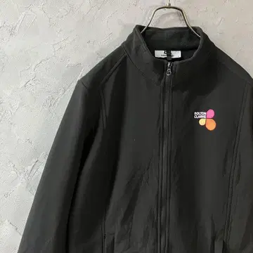 빈티지 자켓 풀 집업 자수 플리스 심플 구제 의류 LO24