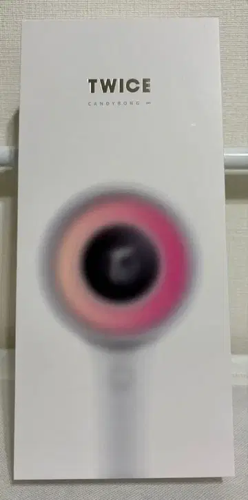 TWICE 응원봉 화이트 핑크