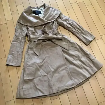 [ 이네드 ] 퓨어 캐시미어 100% 롤 칼라 코트