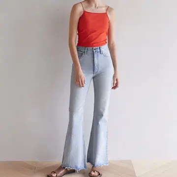 시루무린 베이직 플레어 팬츠