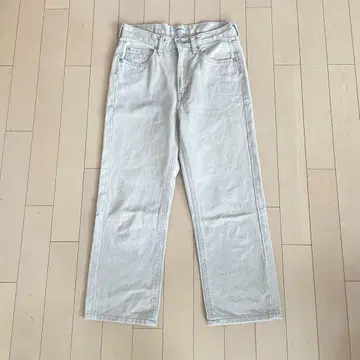 시시쿠이 저신장용 베이직 데님 24인치 밑단 기장 수선 완료