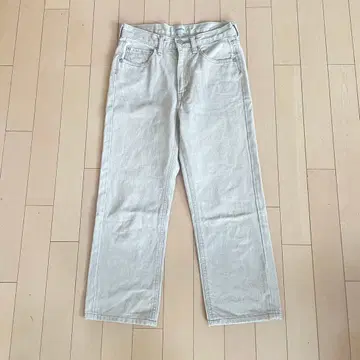 시시쿠이 저신장용 베이직 데님 24인치 밑단 기장 수선 완료