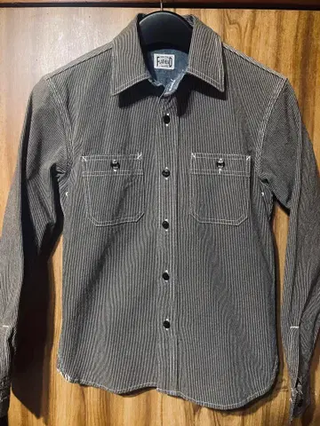 플랫 헤드 긴팔 셔츠 36 아메카지 바이커