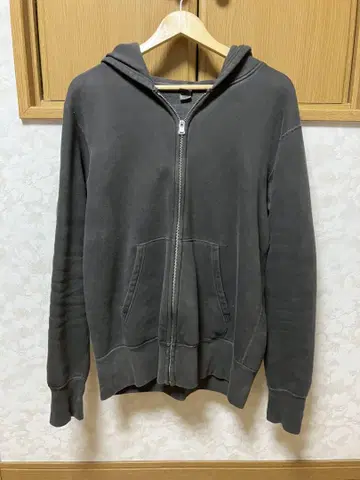 BARNS COZUN Zip Up Hoodie Pigment Dye XL