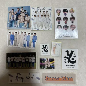 SnowMan 카드와 스티커
