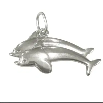 새상품급 조지 젠슨 GEORG JENSEN 돌고래 펜던트 탑