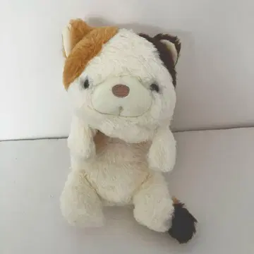 굼벵이 고양이 삼색 고양이 봉제 인형