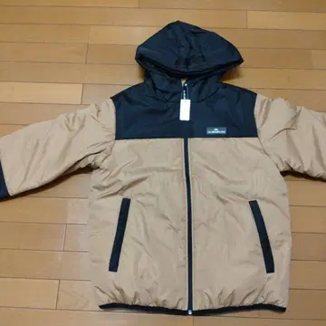 QUIKSILVER 후드 부착 다운 자켓 M CAM