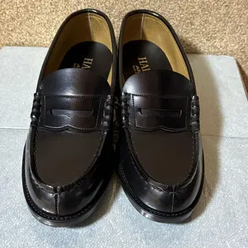 새상품급 하루타 로퍼 가죽 블랙