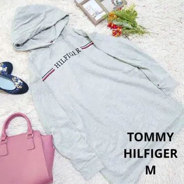 새상품급 TOMMY HILFIGER 트레이닝복 (M) 그레이/루즈핏