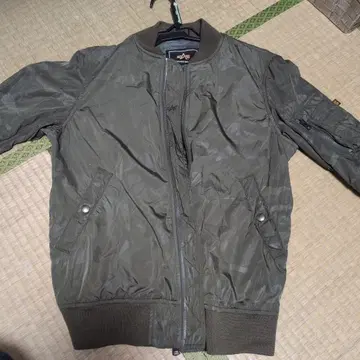 ALPHA INDUSTRIES MA-1 자켓 M 올리브 그린
