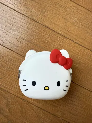 헬로키티 실리콘 가마구치 코인 케이스
