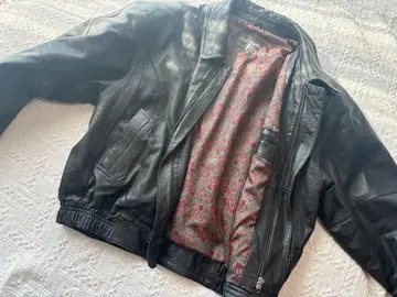 가죽 자켓 블랙 BELL MAXIM 남성용 M 빈티지