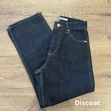 [ 새상품급 ] 시착만 한 상품 Discoat 데님 팬츠 PS 사이즈