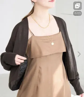 IENA 프렌치 린넨 가디건