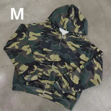 M IDA FUTURE ARCHIVE CAMO ZIP HOODIE