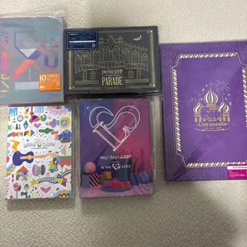 Hey! Say! JUMP 라이브 DVD 5개