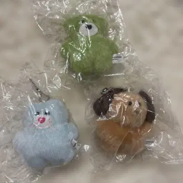 봉제 인형 키링 세트