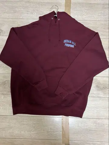 SEDAN ALL-PURPOSE 후드티 XL 버건디
