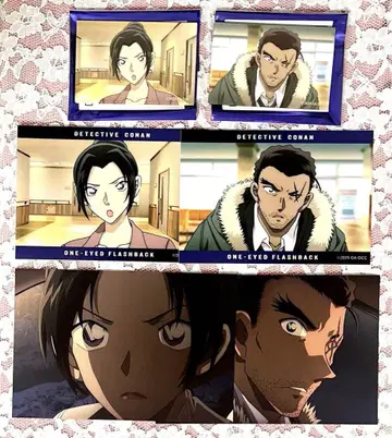 명탐정 코난 우에하라 유이 야마토 칸스케 코난 플라자 스퀘어 캔뱃지