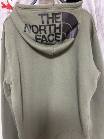 THE NORTH FACE 후드 부착 후드티