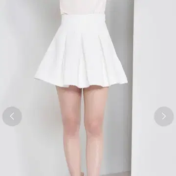 Darich 라메 트위드 하이웨스트 플레어 스커트