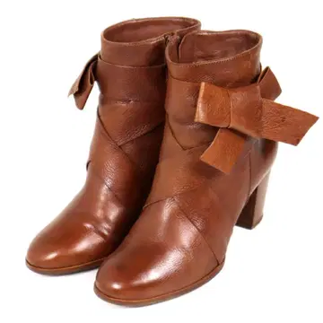 kate spade 앵클 리본 벨트 부착 숏부츠 정가 47000엔