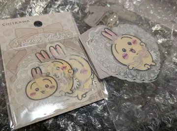 치이카와 랜드 하라주쿠 아크릴 키링 스티커 토끼