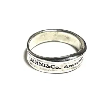 [ GARNI&Co ] 가르니 Crockery Ring 실버 반지 9호