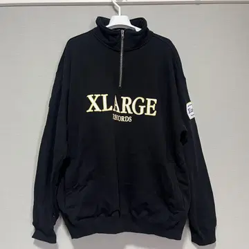 XLARGE 하프 지퍼 풀오버 맨투맨 L 사이즈