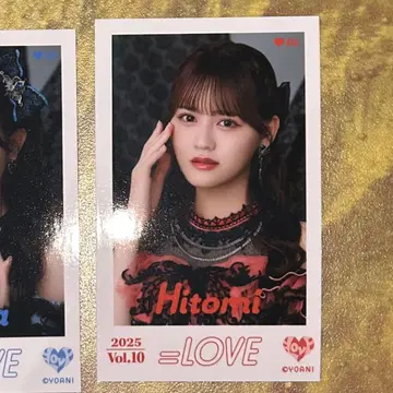 타카마츠 히토미 레어 블랙 의상 미니 포토 카드 vol.10