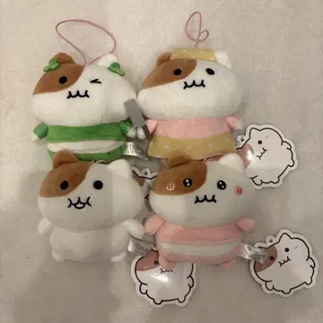 모치냐미 마스코트 모치냐미 핑크 파자마 요리 클로버 4점