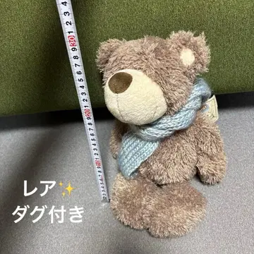 초레어 NICI 니키 클래식 베어 머플러 택 포함