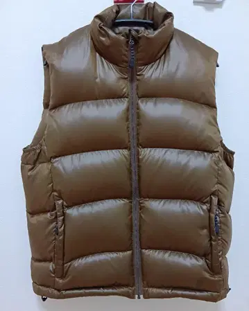 EDIFICE 브라운 다운 베스트 L 사이즈 에디피스