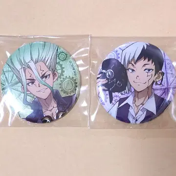 Dr.STONE 센쿠 겐 캔뱃지 스팀펑크 닥터스톤