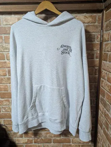 Always out of Stock 후드티 그레이 S