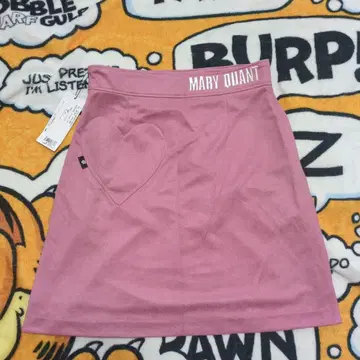 MARY QUANT 하트 포켓 스커트 핑크