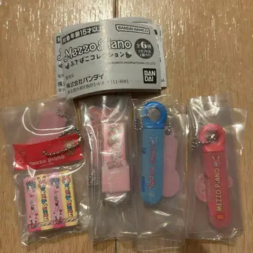 메조피아노 필통 컬렉션 가챠 베리에 블루 베리에 샤프심 지우개