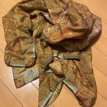 ETRO 페이즐리 무늬 스톨 대형