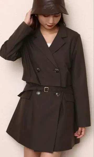 NICE CLAUP 멀티WAY 원피스 코트