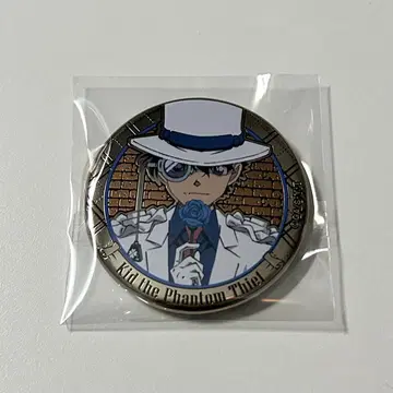 코난 플라자 홈즈 메탈 캔뱃지 괴도 키드