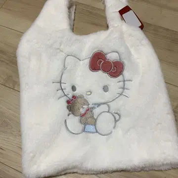 키티 토트백 후와후와 시마무라 아베일 산리오