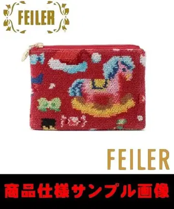 FEILER 산타즈 커밍! 티슈 파우치 와인