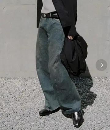 WYM LIDNM Twisted Curved Wide Denim