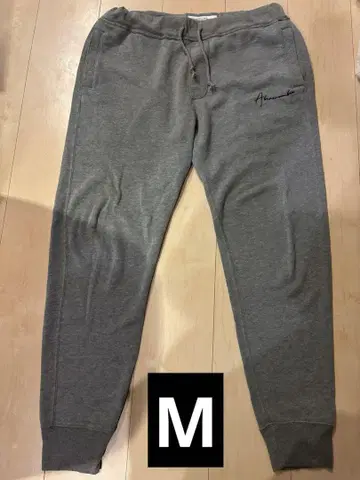 아바크롬비 아바클로 속기모 맨투맨 팬츠 그레이 M