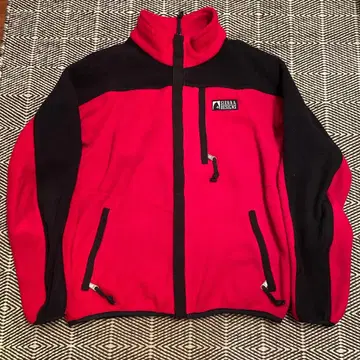 SIERRA DESIGNS 90 플리스 자켓 레드/블랙