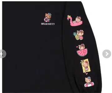 [레어] 일광화상 키티 롱 THello Kitty 아베일 콜라보 플라밍고