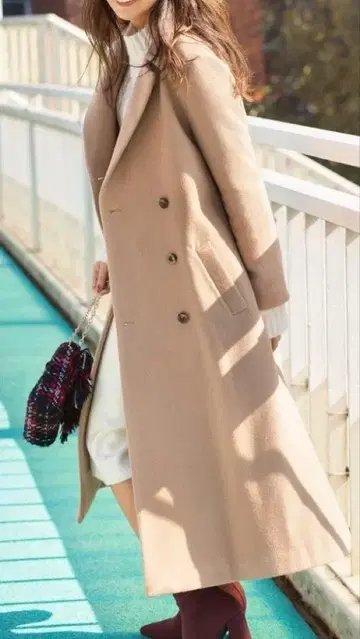Mystrada 백 벨티드 코트