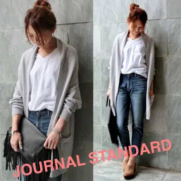 JOURNAL STANDARD relume 코튼 후드 가디건