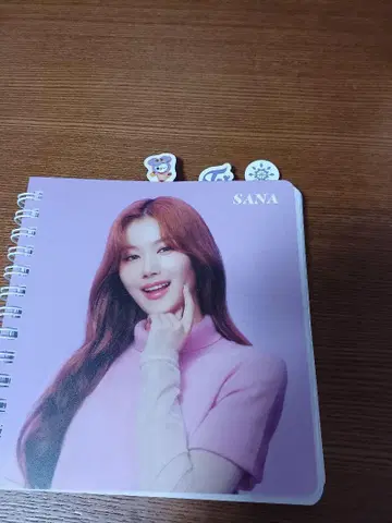 SANA 스파이럴 노트 핑크